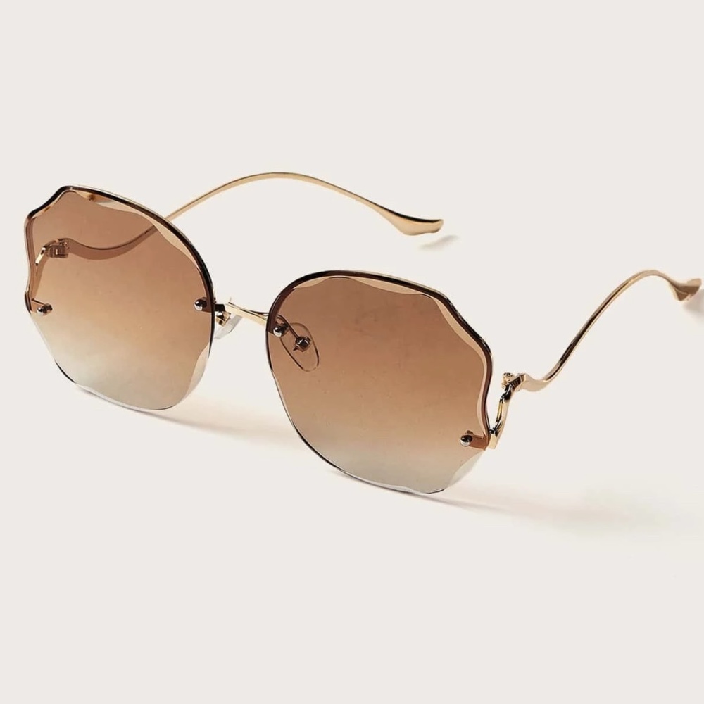 Bug Eye Large Colored Lens Sunnies Sunglasses - Picture 6 of 9